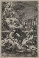 TvB G 0982
<br/>
Christus op de Olijfberg
<br/>
<em>Goltzius, Hendrick (1558-1617) - kopie naar</em>